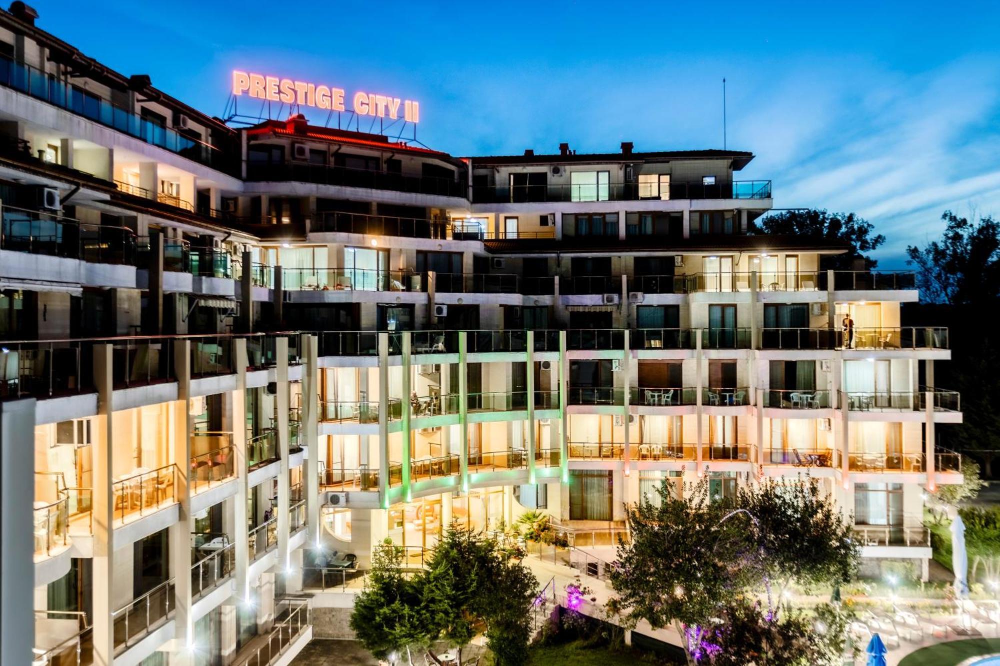 Aparthotel Hotel Prestige City II Primorszko Kültér fotó