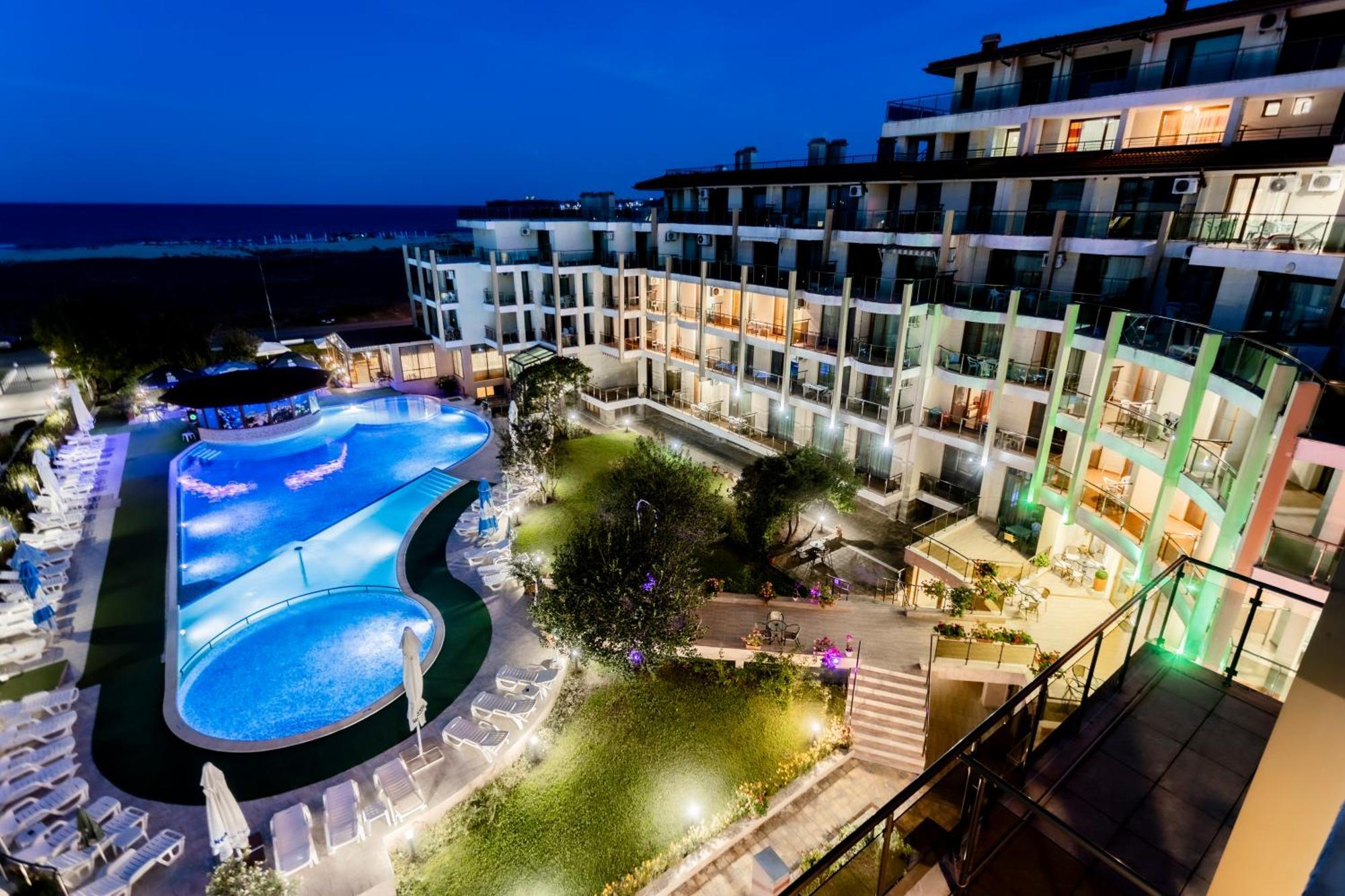 Aparthotel Hotel Prestige City II Primorszko Kültér fotó