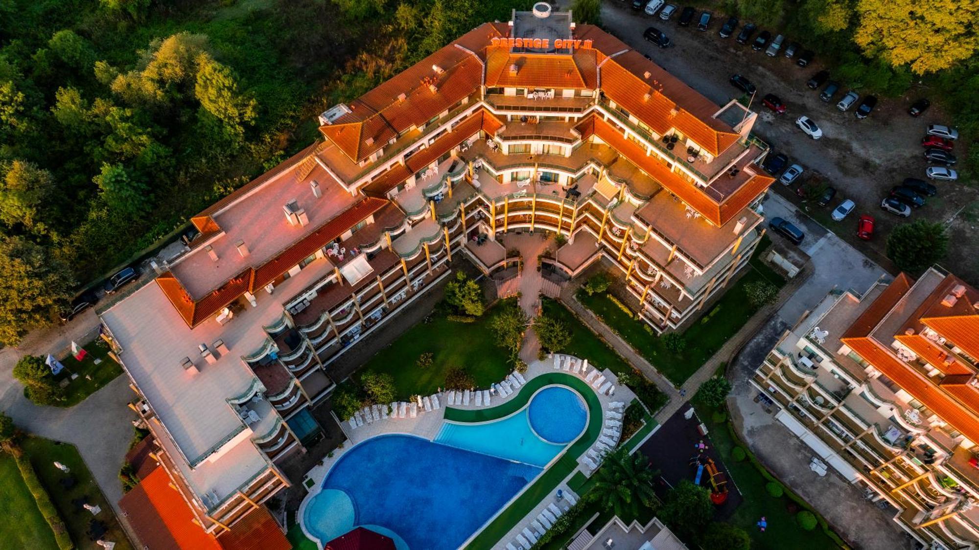 Aparthotel Hotel Prestige City II Primorszko Kültér fotó