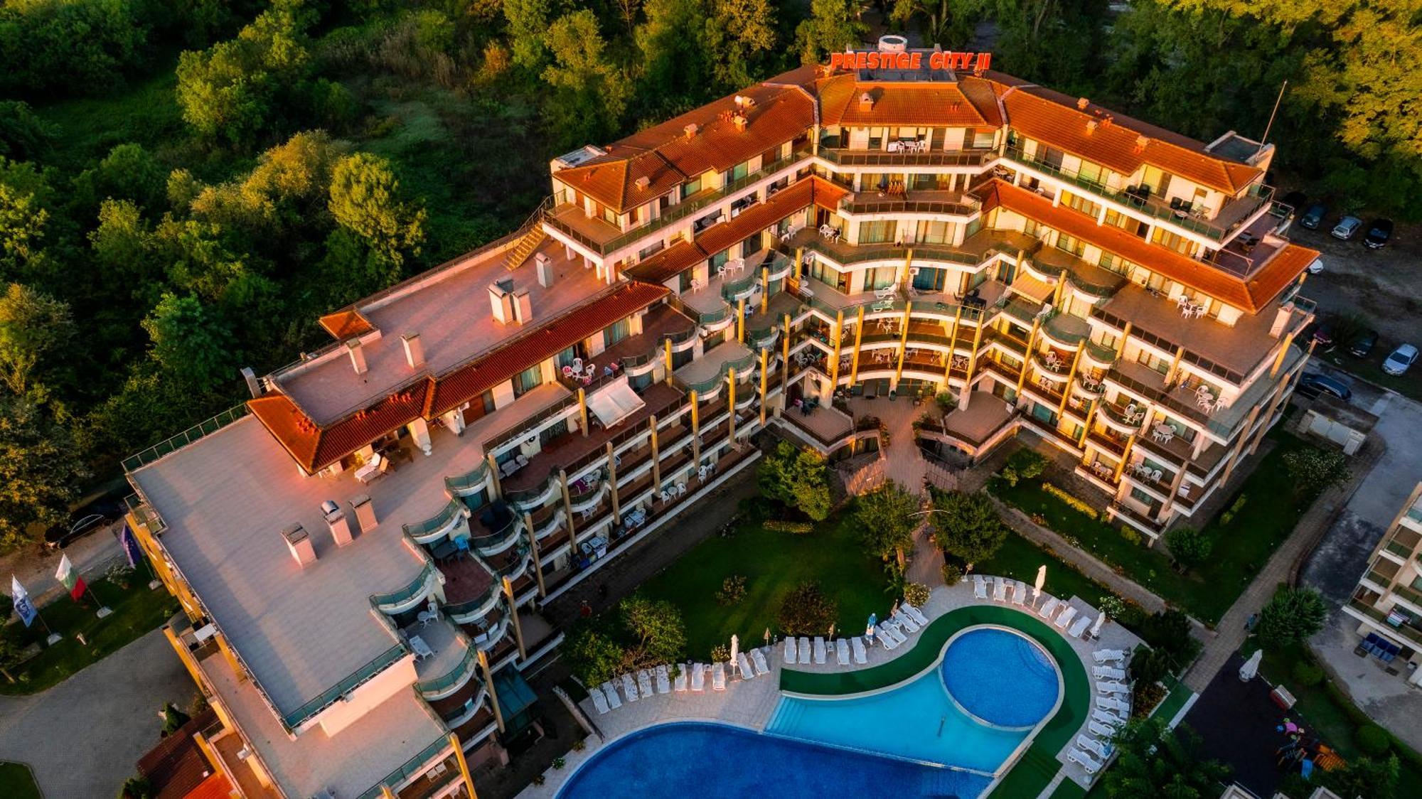 Aparthotel Hotel Prestige City II Primorszko Kültér fotó