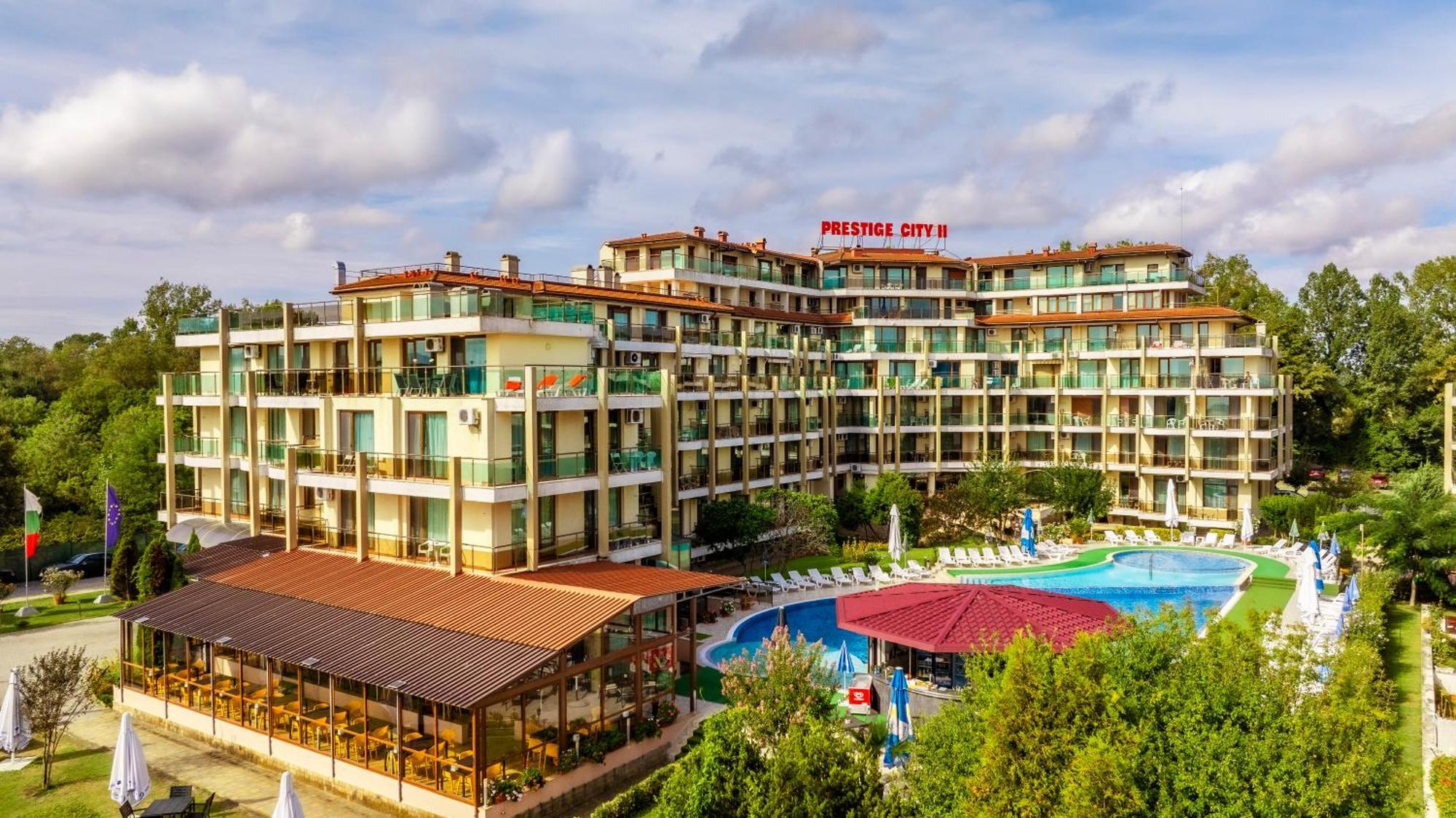 Aparthotel Hotel Prestige City II Primorszko Kültér fotó