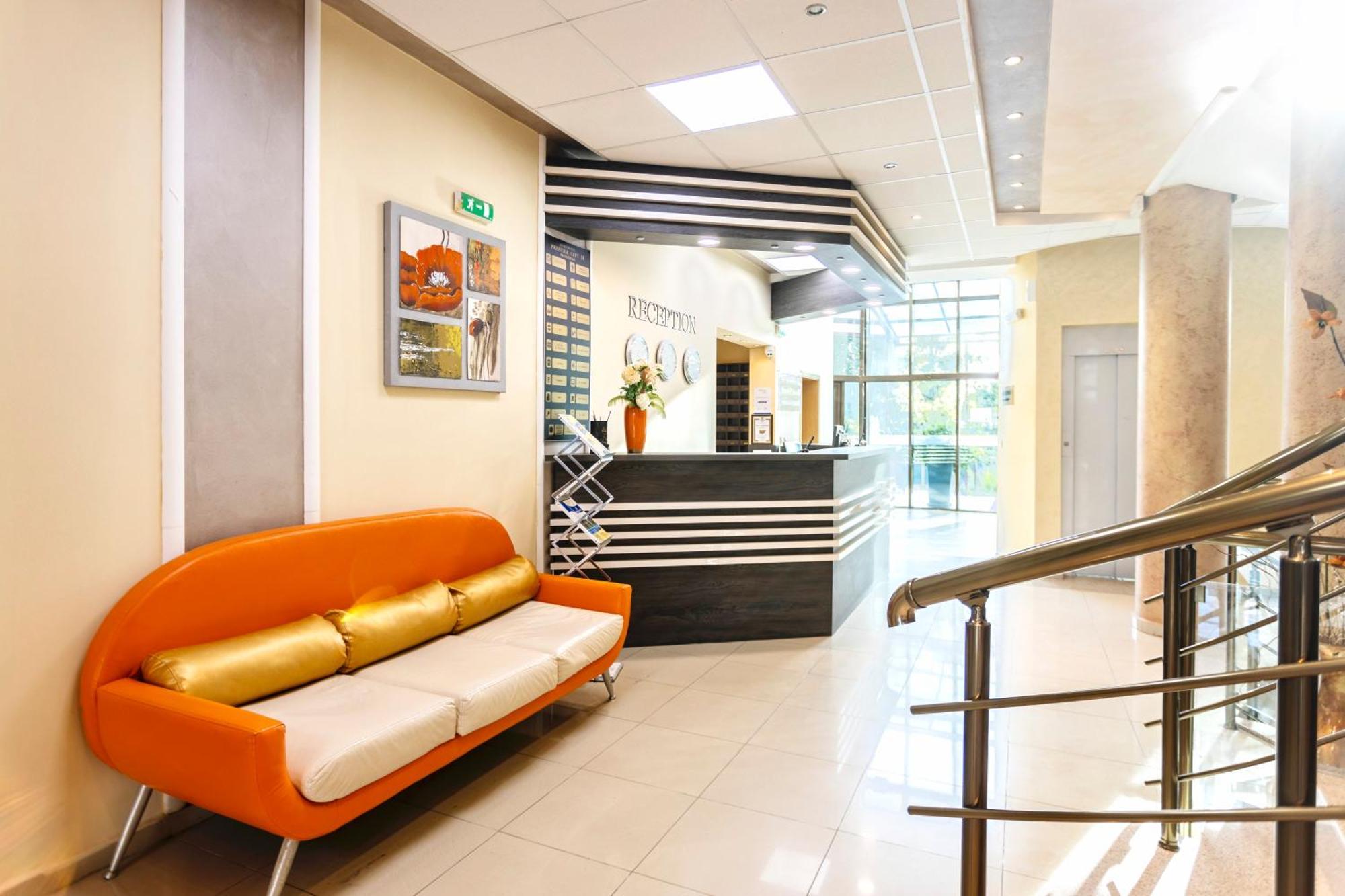 Aparthotel Hotel Prestige City II Primorszko Kültér fotó