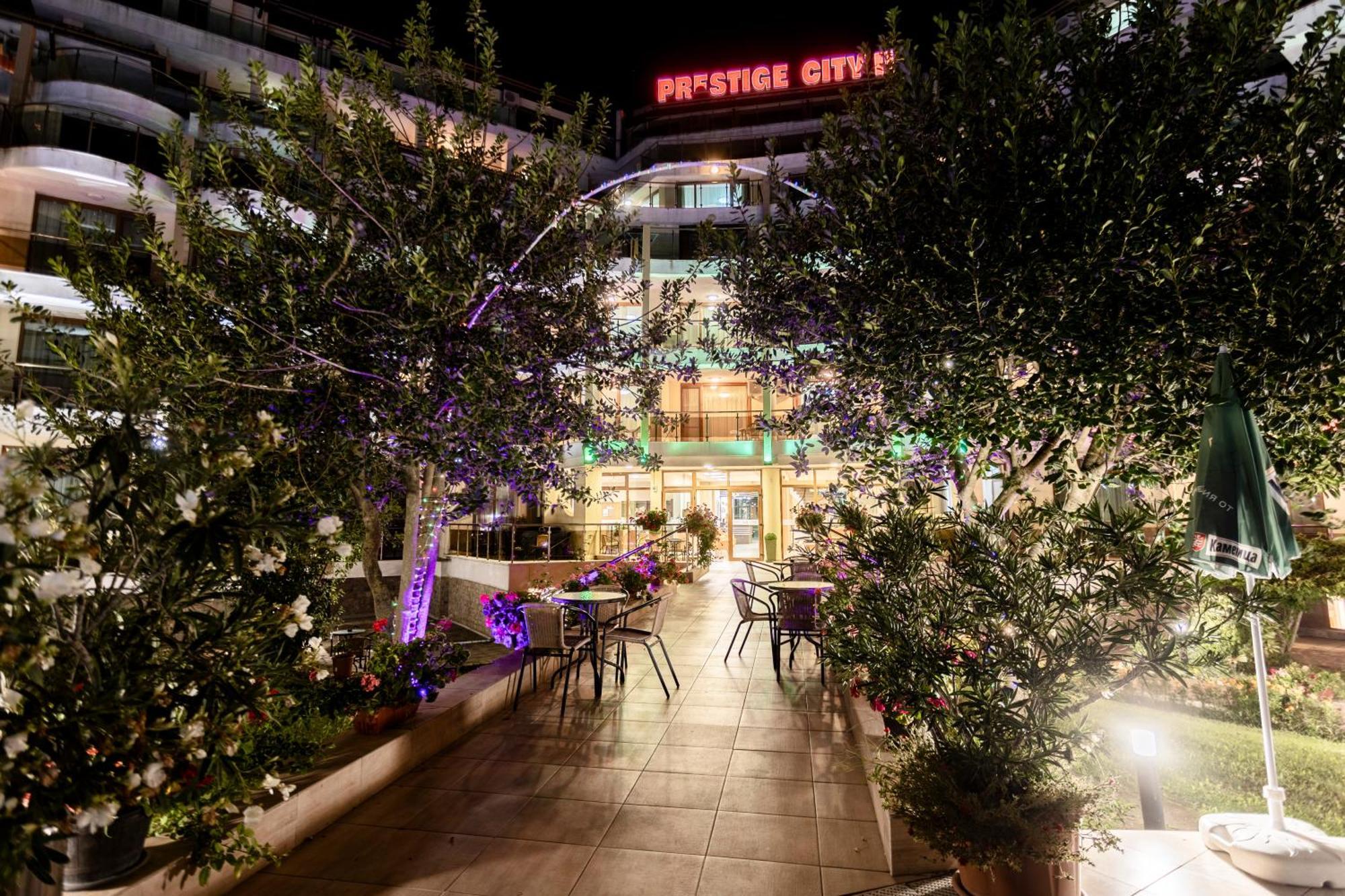 Aparthotel Hotel Prestige City II Primorszko Kültér fotó